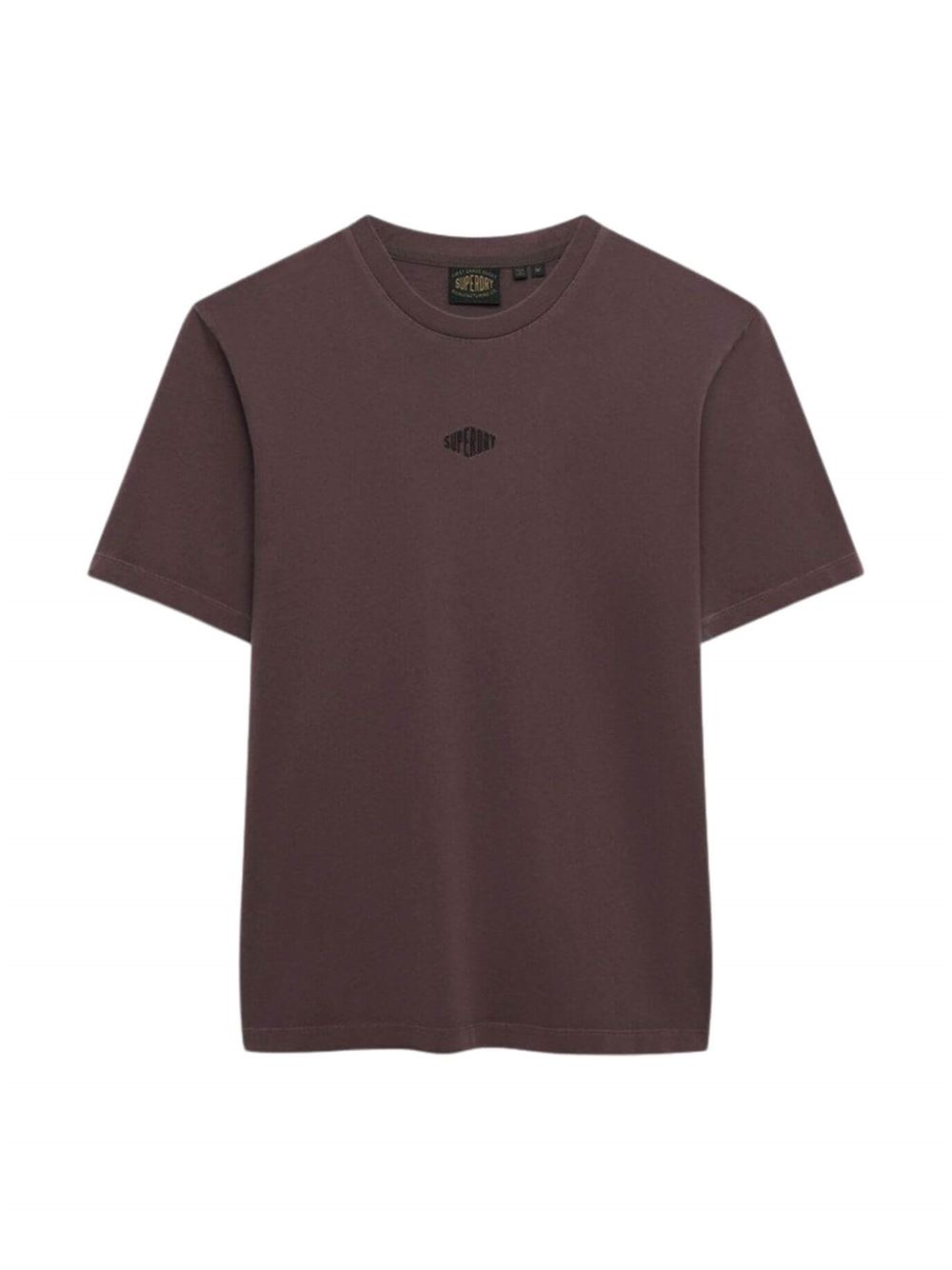 Superdry T-shirt Micro Logo Grigio Ardesia Scuro