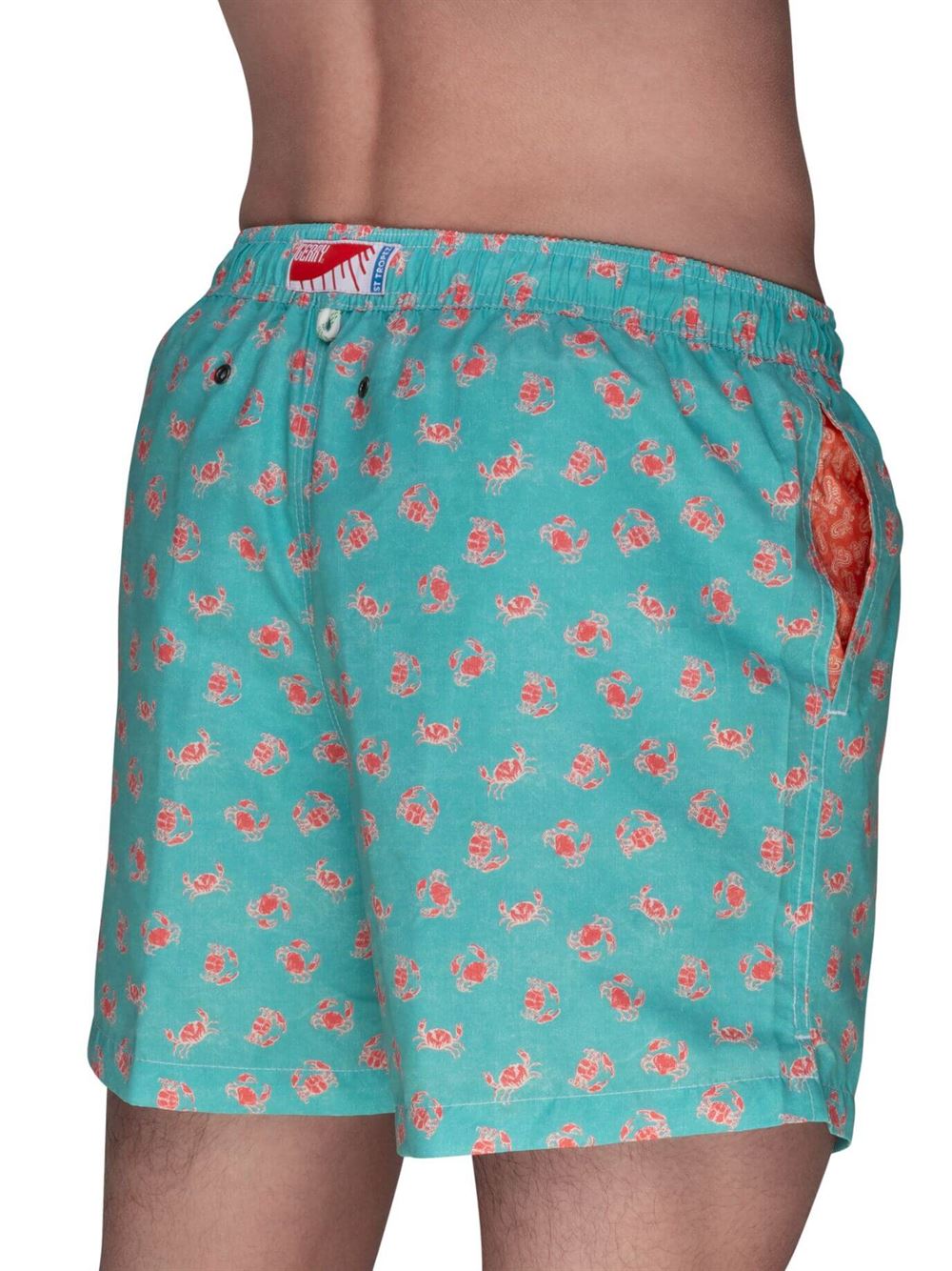 Gerry St. Tropez Costume Miami Azzurro Retro