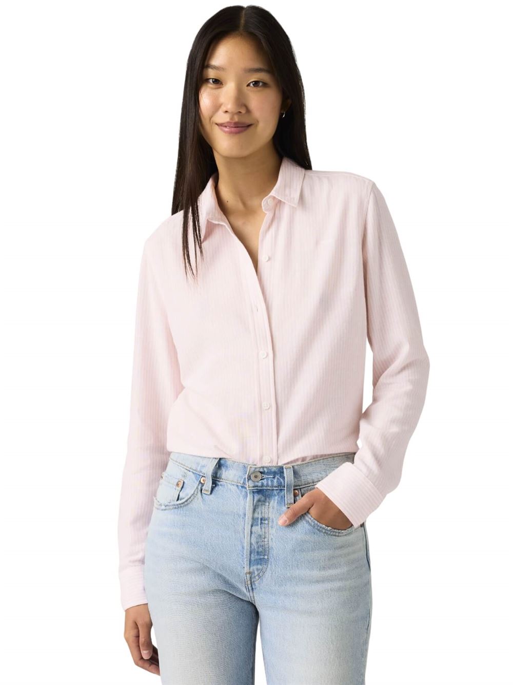 Levi's Camicia Classica Donna Rosa Frontale