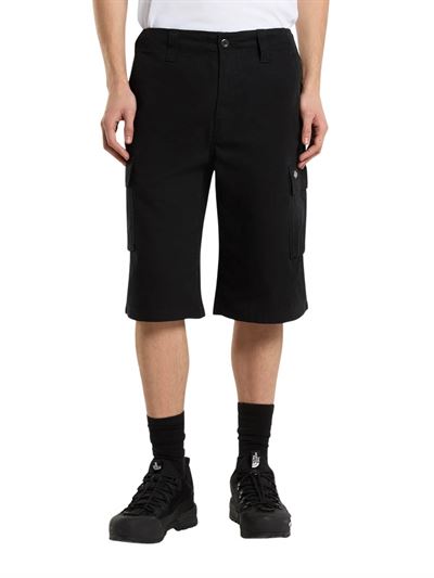 Dickies Shorts Eagle Bend Nero Frontale