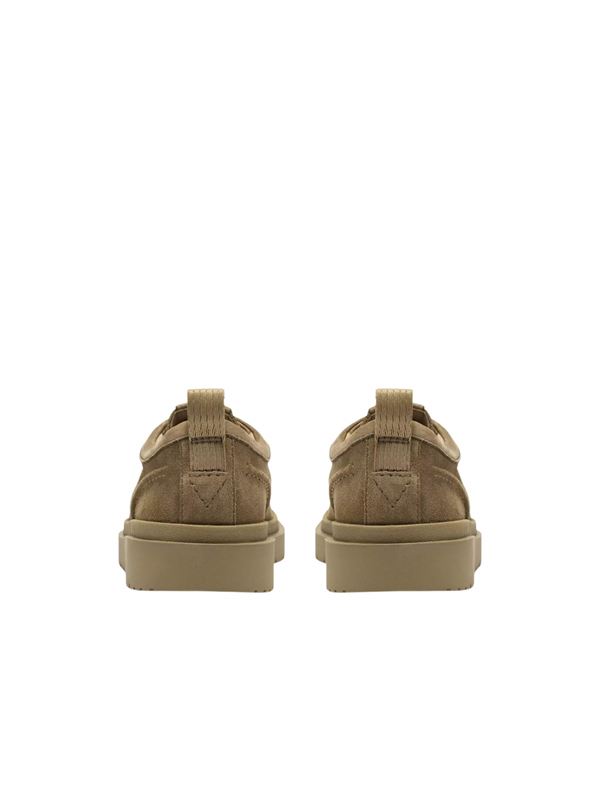 Clarks Scarpe Polden Moc Dark Sand Back