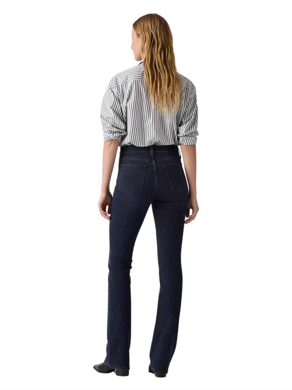 Levi's 725™ High Rise Bootcut Jeans Blue Stuck in the Sand Back