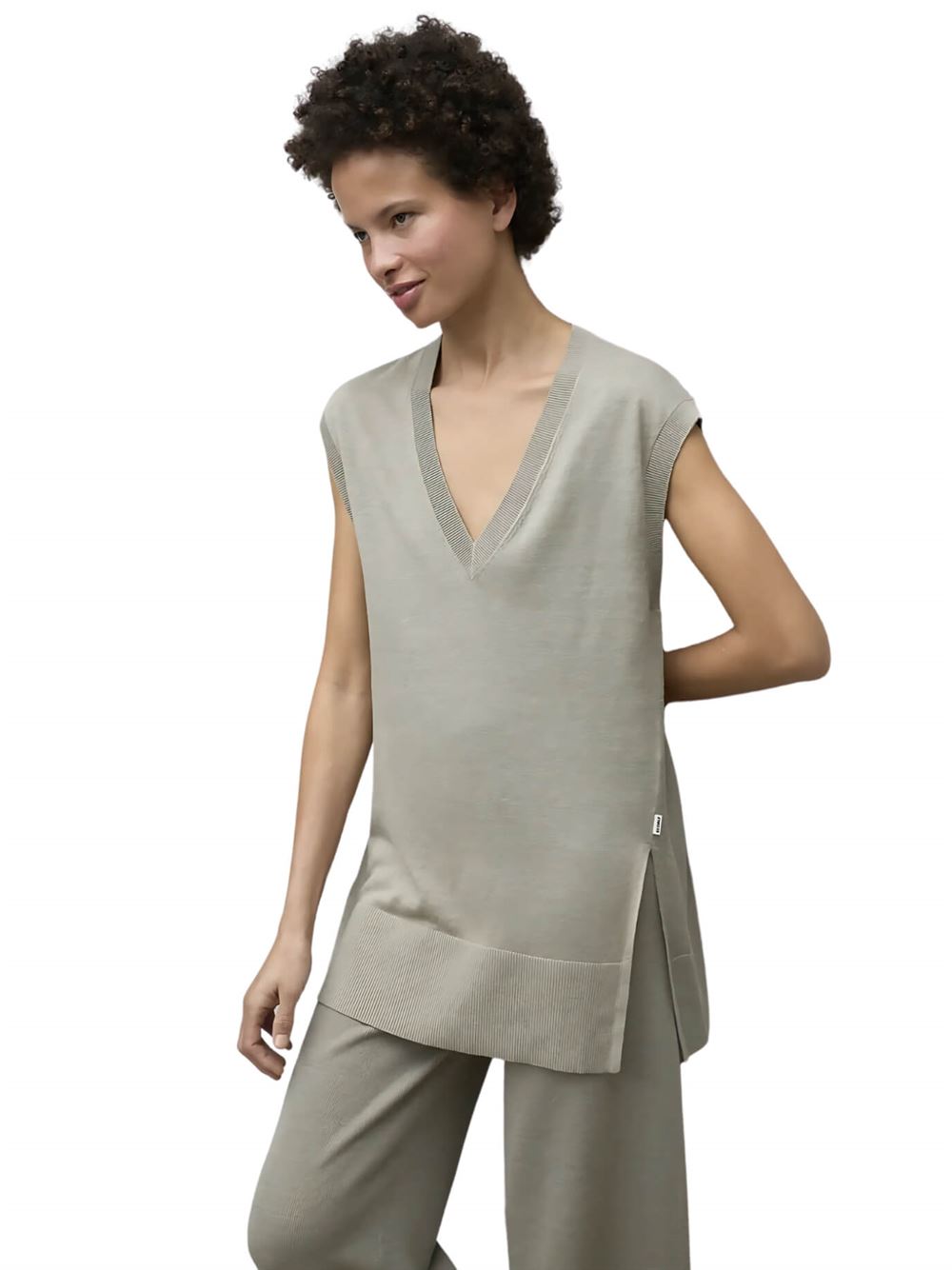 Ecoalf Maglia Sabal Incenso Frontale