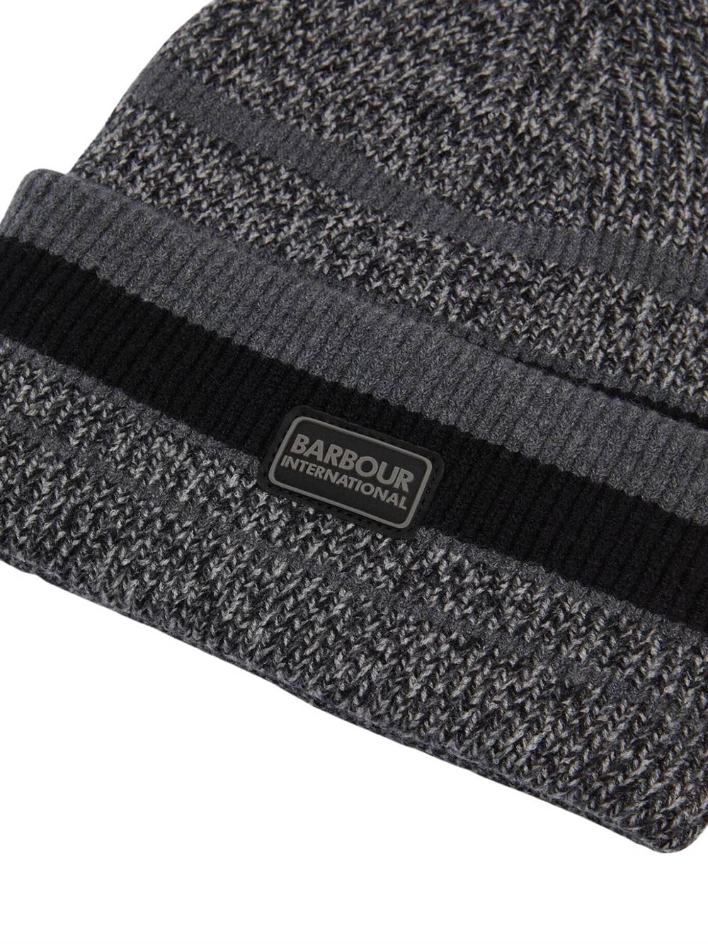 Barbour International Boston Gift Set Black Beanie Logo