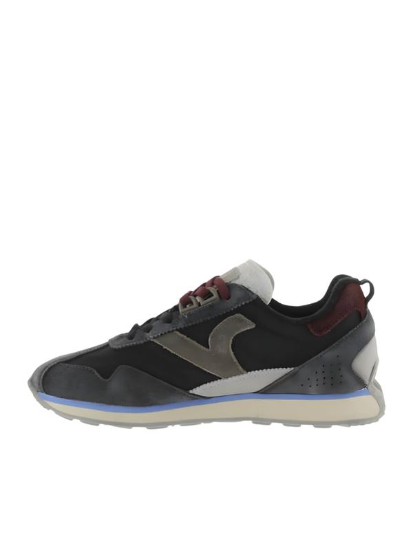 Victoria Unisex Root Washed Sneakers Black Left Side