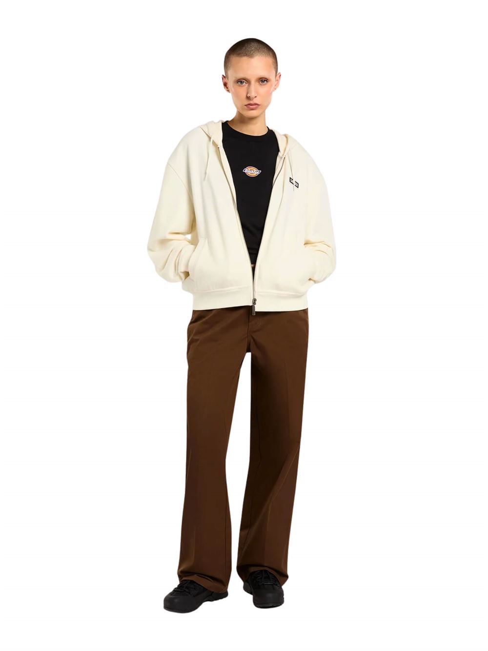 Dickies Felpa Deshler Airone Frontale Intera