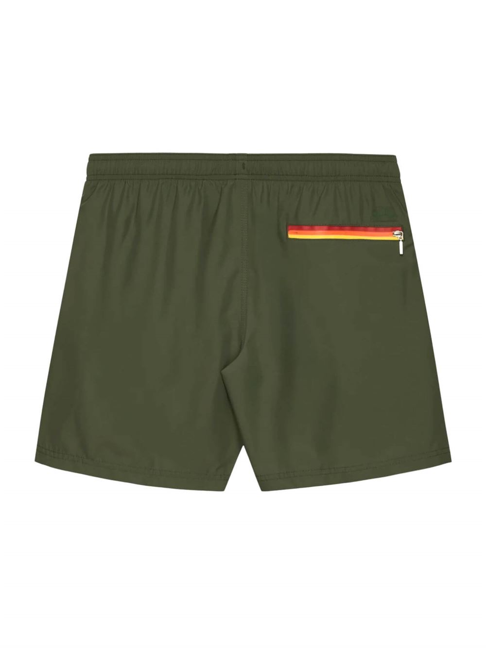 Sundek Boardshort M749BDRT300 Dark Green Detail