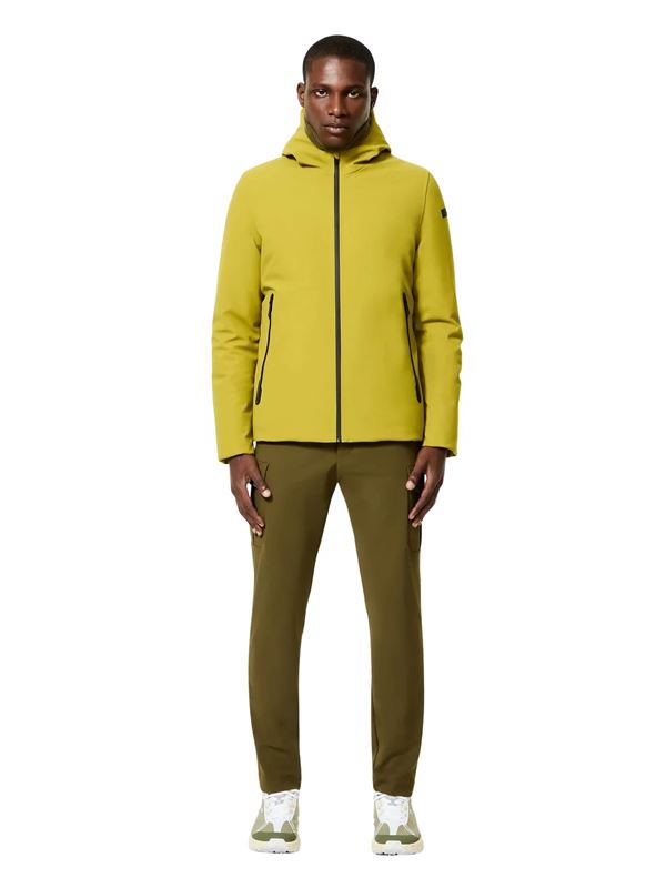 RRD Surflex Winter Storm Jacket Acid Yellow Frontal