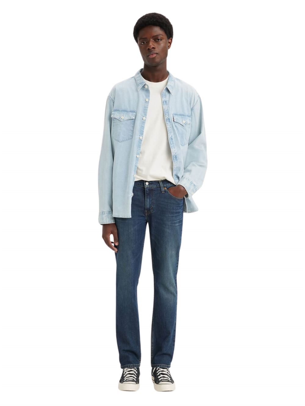 Levi’s Jeans 511™ Slim Blu Figure It Out Frontale