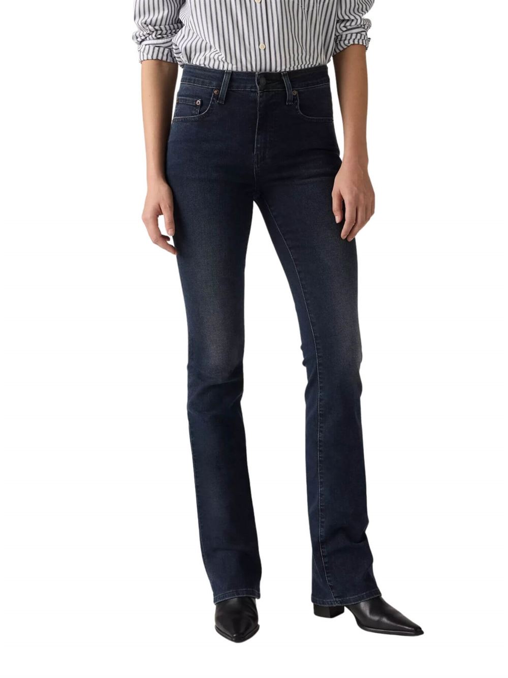 Levi's 725™ High Rise Bootcut Jeans Blue Stuck in the Sand Front