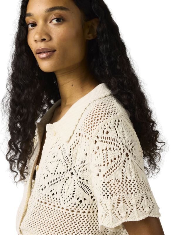 Levi's Camicia Susanna Floral Crochet Airone Dettaglio