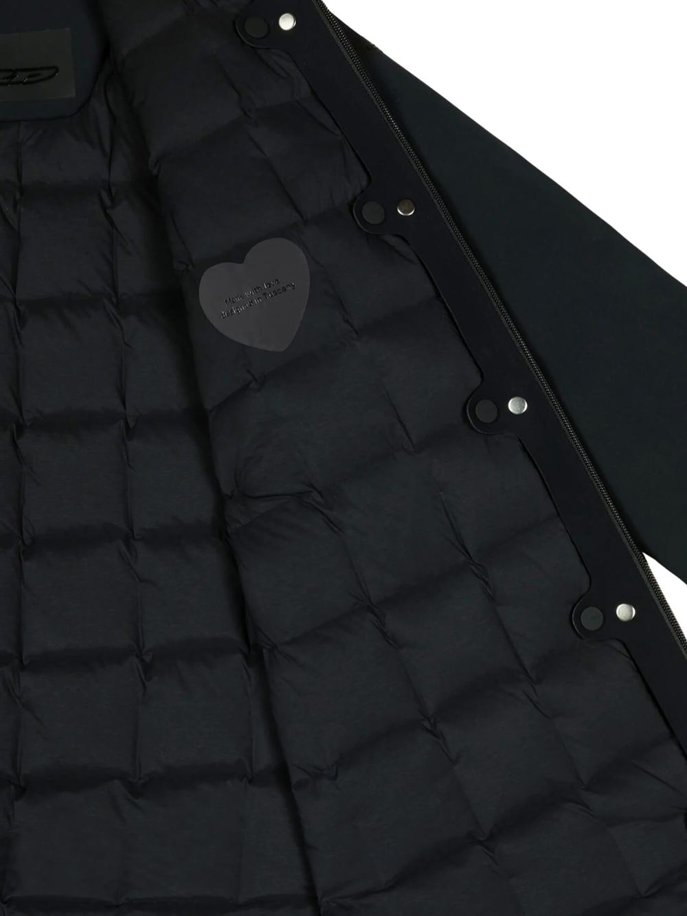 RRD Color Detachable Parka Wom Jkt Black Detail