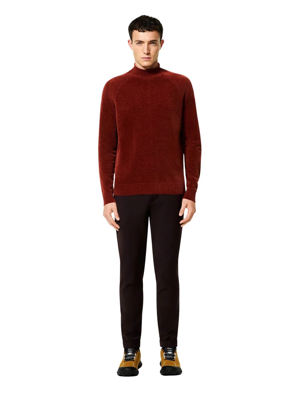 RRD Terzitel Chino Pant Bordeaux Frontal