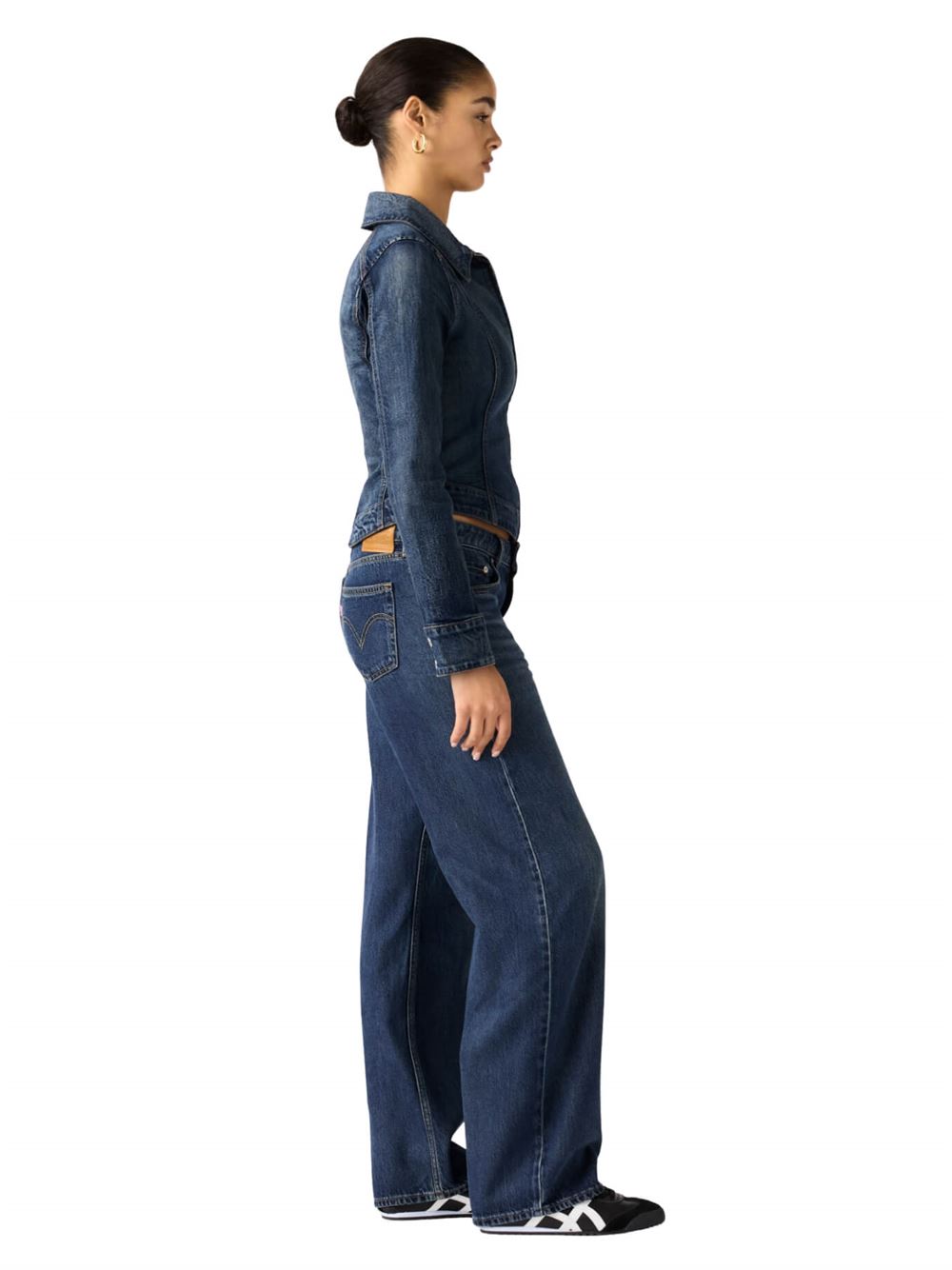 Levi’s Jeans Low Loose Lightweight Blu Lost In Translation Lato