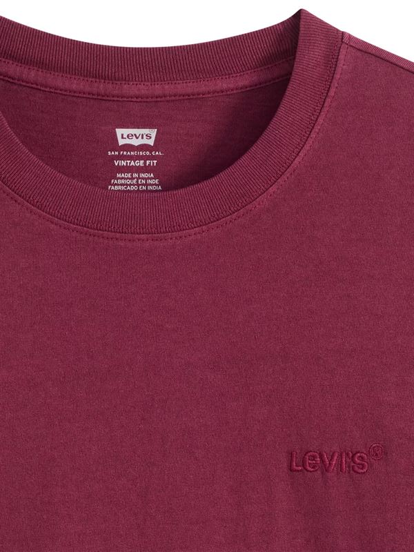 Levi's T-shirt Red Tab Vintage Tawny Port Logo