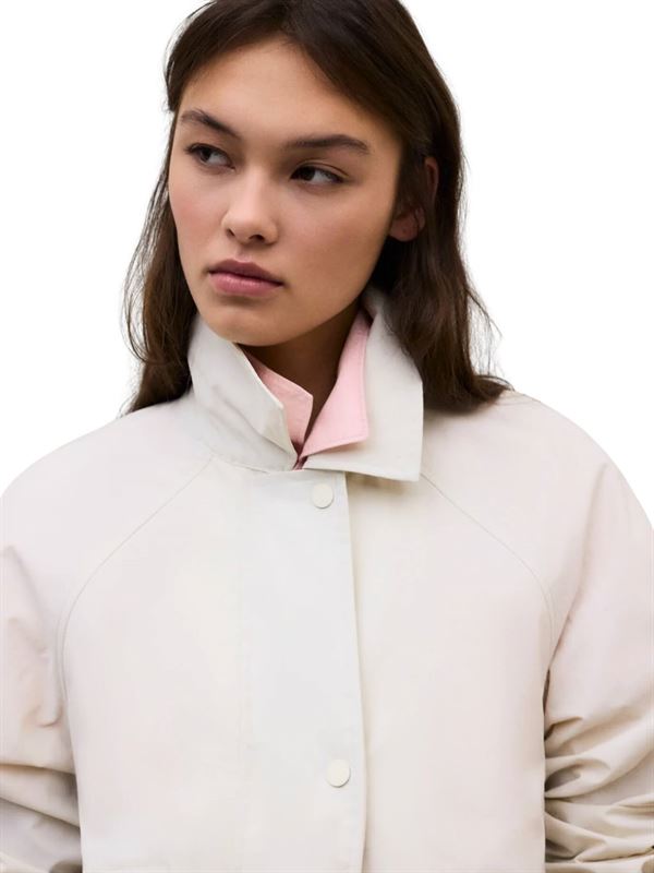 Ecoalf Giacca Major Bianco Collo
