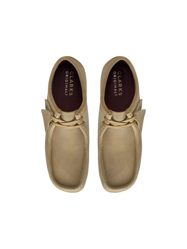 Clarks Scarpe Uomo Wallabee Acero Alto