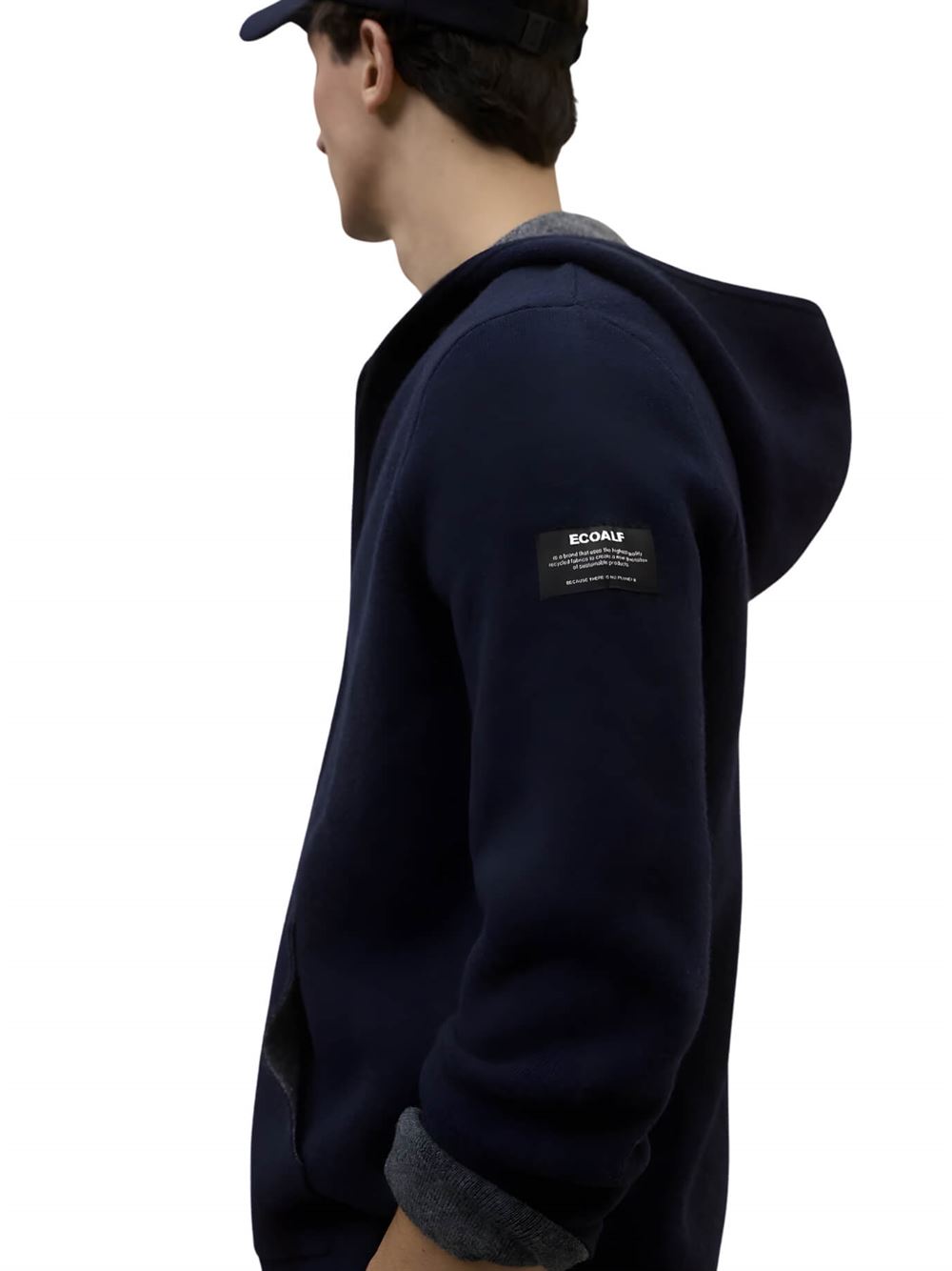Ecoalf Otu Knit Deep Navy Side