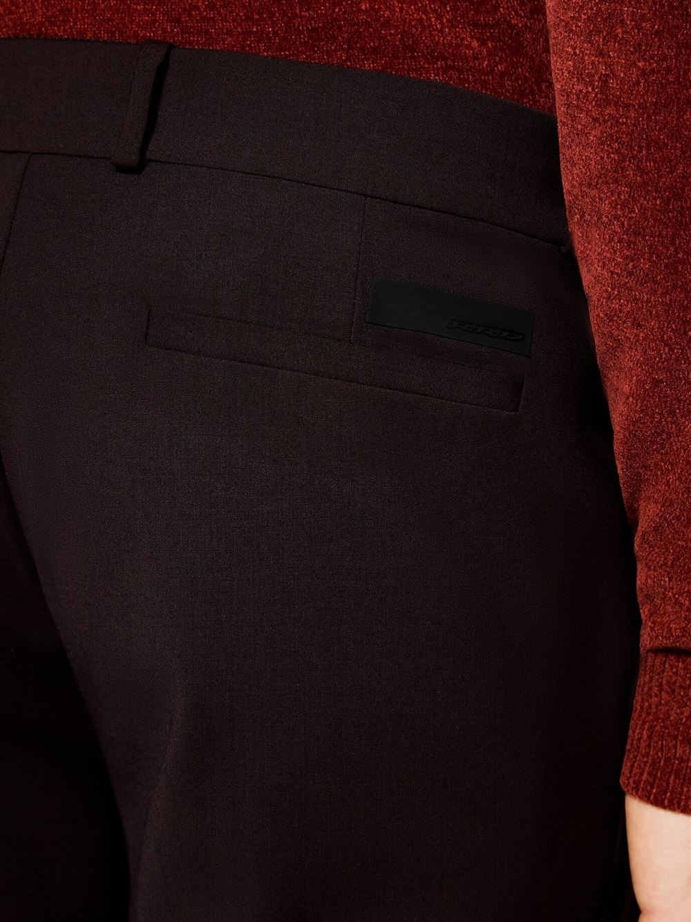 RRD Terzitel Chino Pant Bordeaux Logo