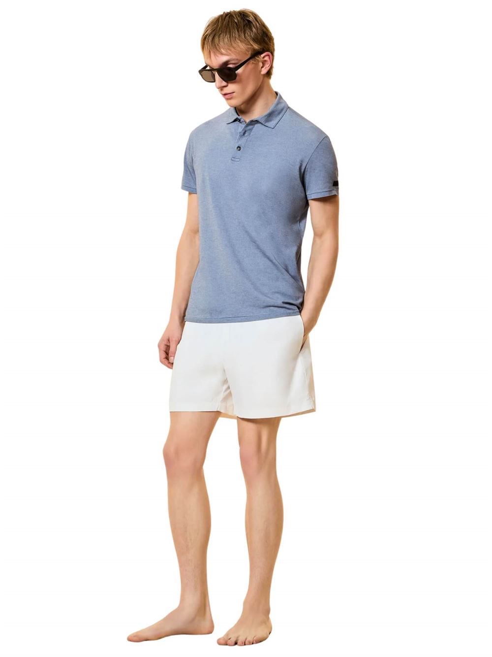RRD Costume Montecristo Light Tramontana Short Bianco Frontale Intera