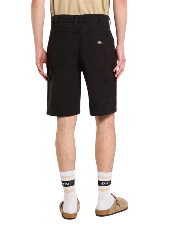 Dickies Shorts Carpenter in Canvas 11-Inch Nero Retro