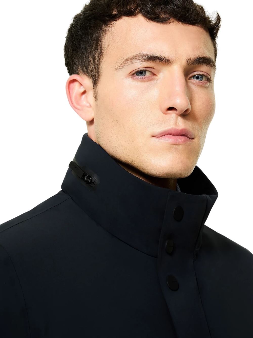 RRD Giacca Montecristo Floating Raincoat Jkt Blu Nero Dettaglio