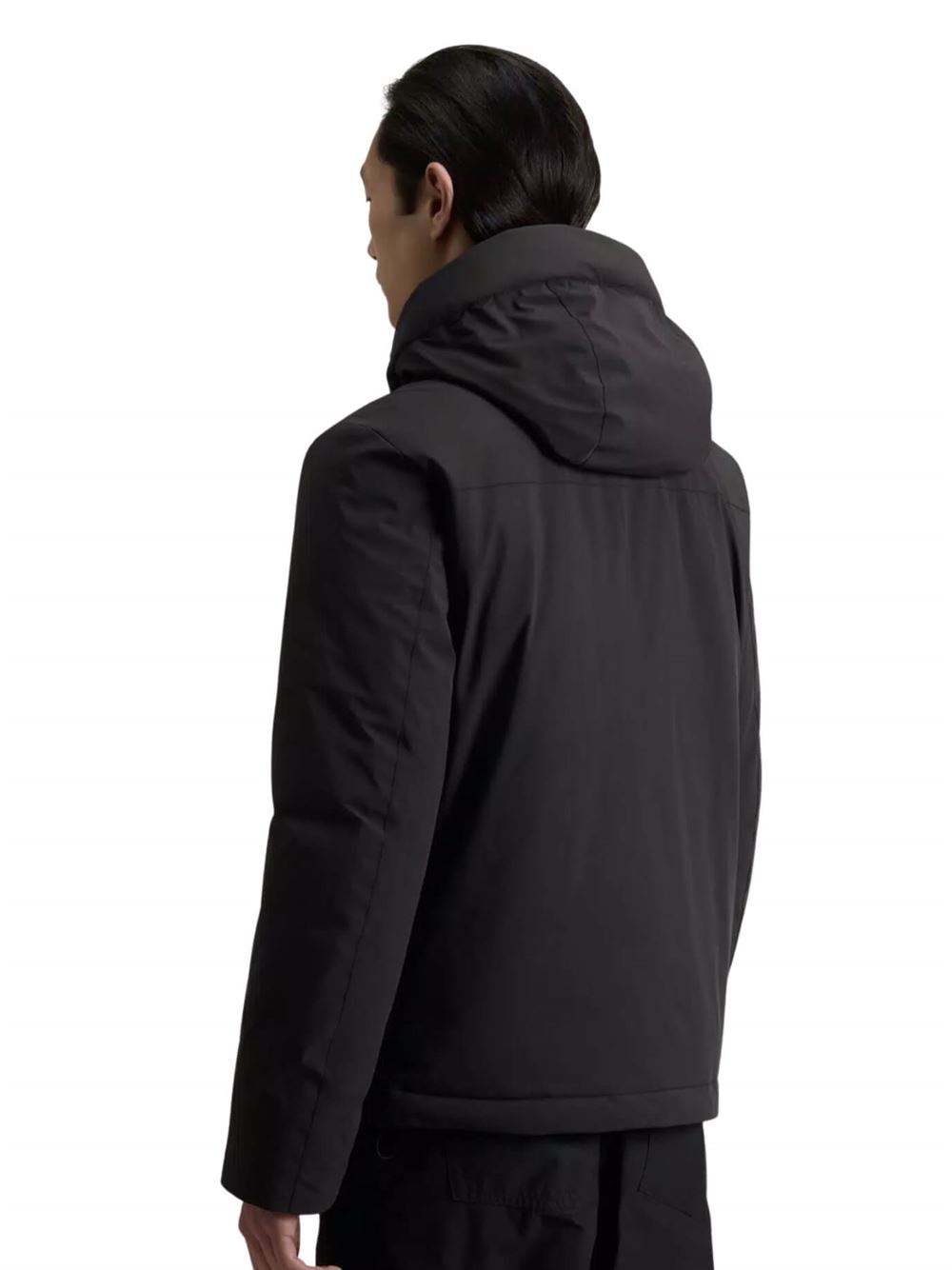 Woolrich Stretch Jacket Black Back