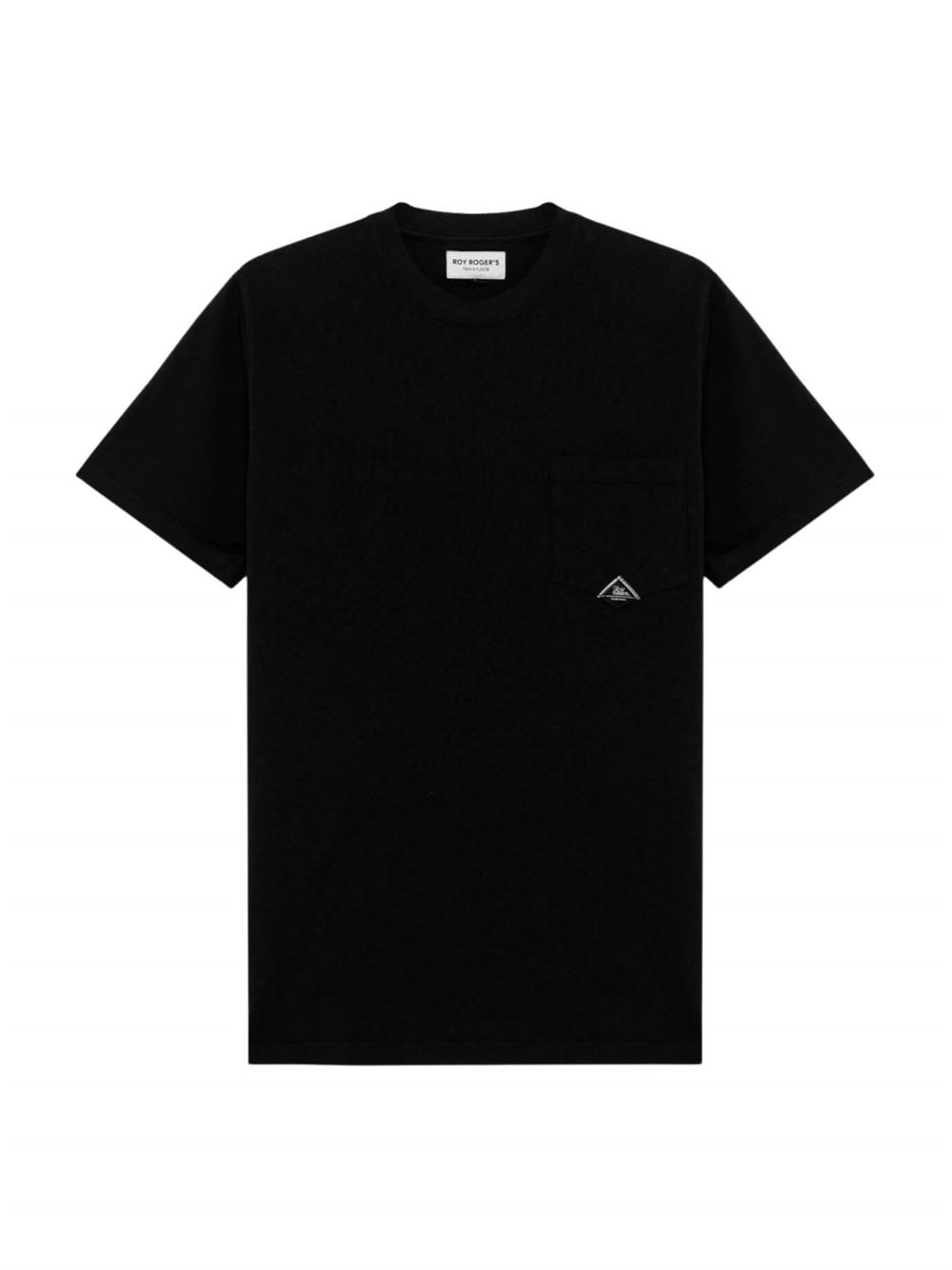 Roy Roger's Pocket Jersey T-shirt Black