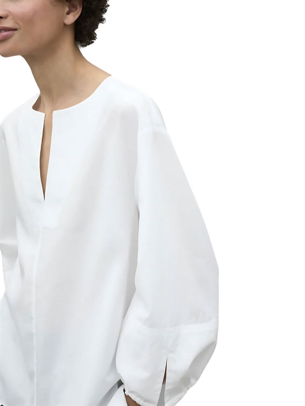 Ecoalf Jena Shirt White Detail