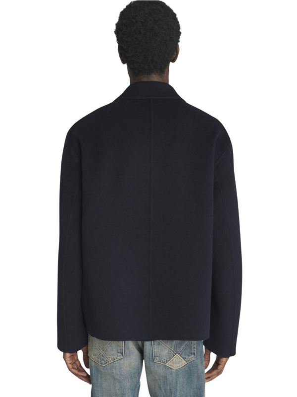 Roy Roger's Giacca Rubin Blu Navy Dettaglio Retro