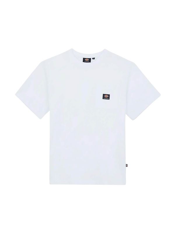 Dickies T-shirt Luray Pocket Tee Bianco