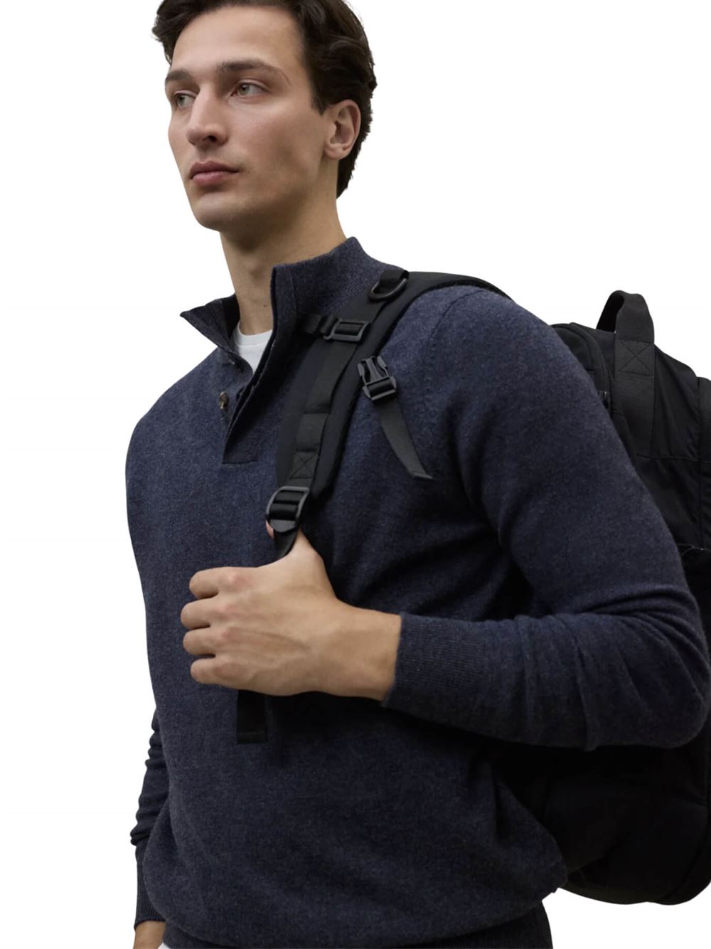 Ecoalf Oslo Backpack Black Detail
