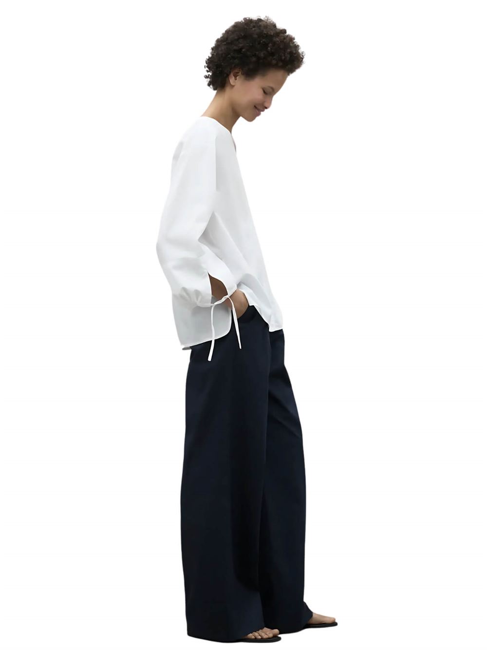 Ecoalf Jena Shirt White Side