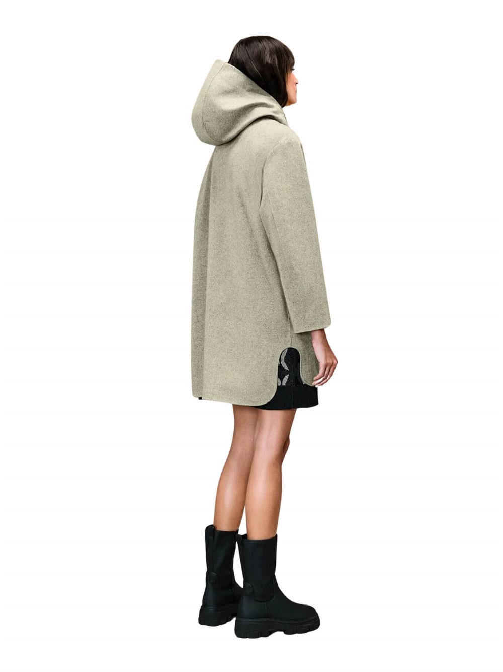 RRD Sesta Shell Parka Wom Jkt Taupe Back