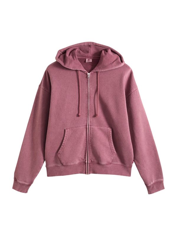 Levi's Felpa Hayes Boxy Full Zip Rosso