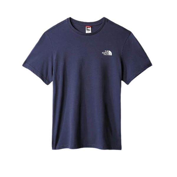 The North Face T-shirt Simple Dome Tee navy XS frontale
