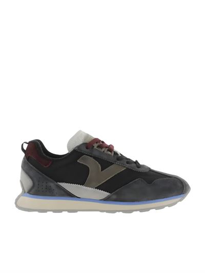 Victoria Sneakers Unisex Root Washed Nero Lato Destro