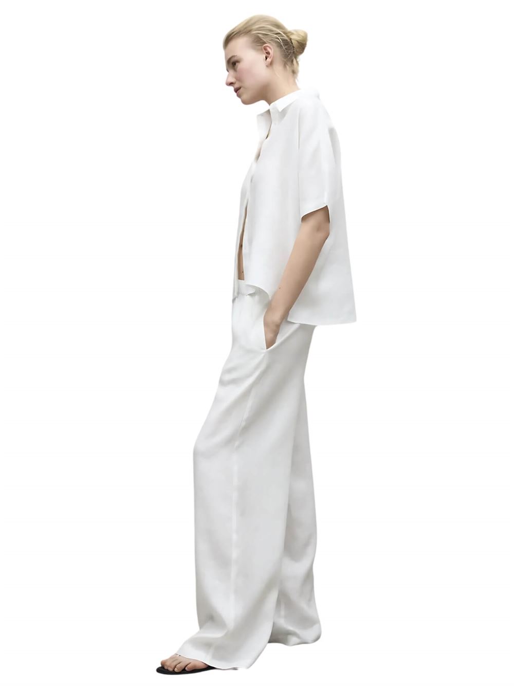 Ecoalf Mossi Pants White Side