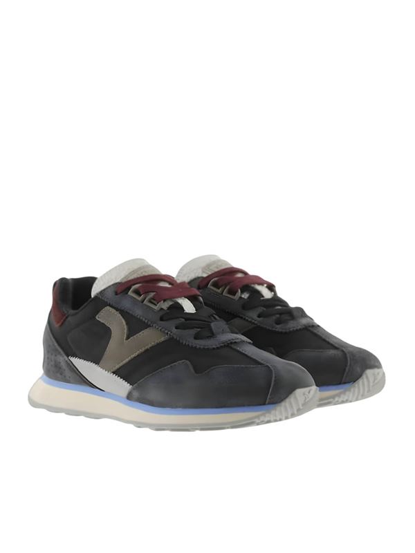 Victoria Unisex Root Washed Sneakers Black