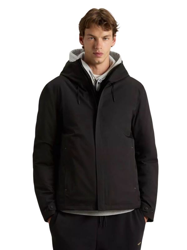 Woolrich Giacca Crestmont 3 in 1 Nero Frontale