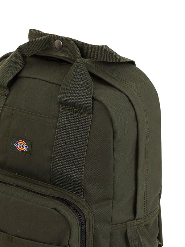 Dickies Zaino Lisbon Verde Oliva Logo