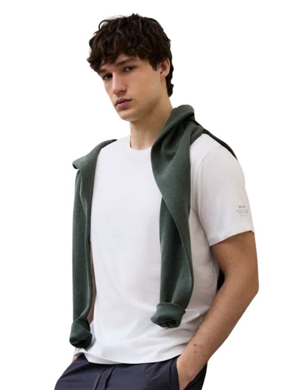 Ecoalf T-shirt Flam Bianco Lato