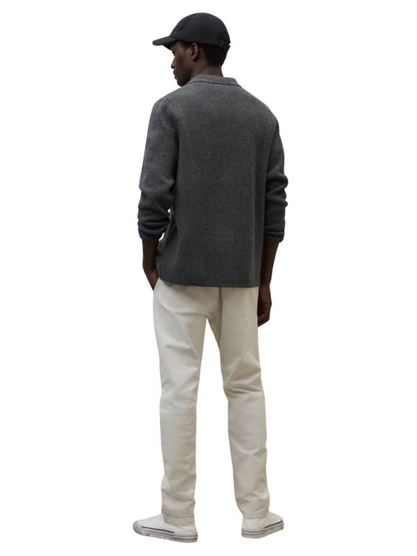 Ecoalf Moroto Knit Grey Melange Back