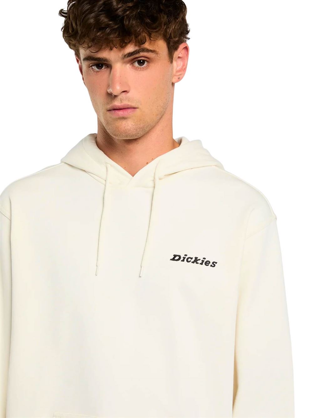 Dickies Felpa Loretto Ecru Dettaglio