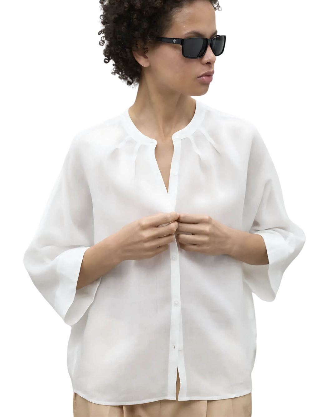 Ecoalf Tamara Shirt White Front