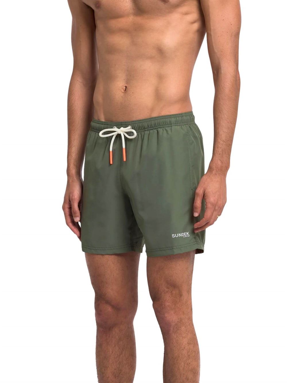 Sundek Boardshort M749BDRT300 Dark Green Front