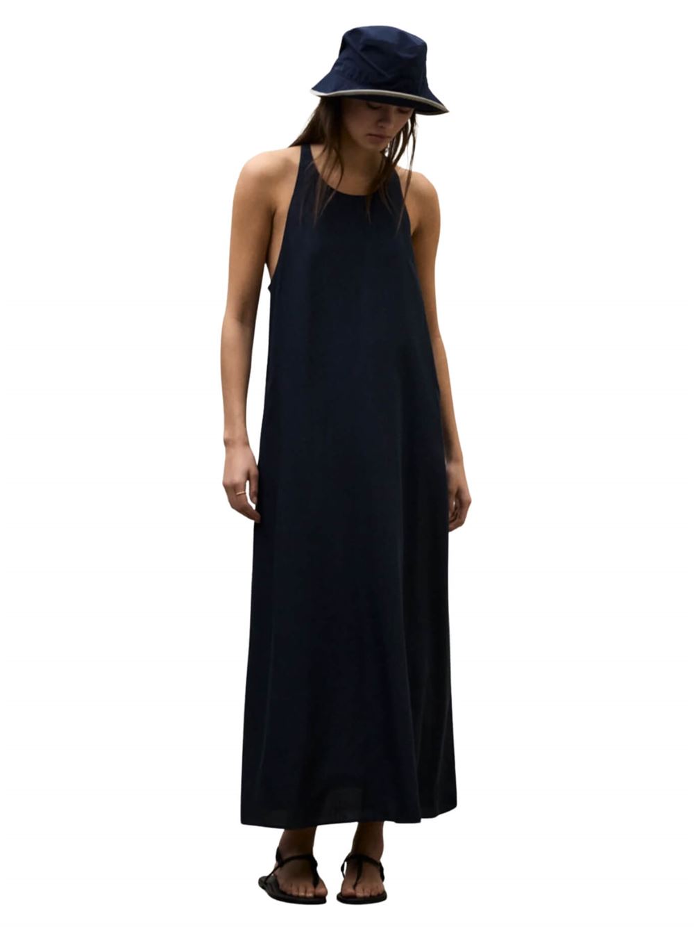 Ecoalf Abito Crome Blu Navy Scuro Frontale