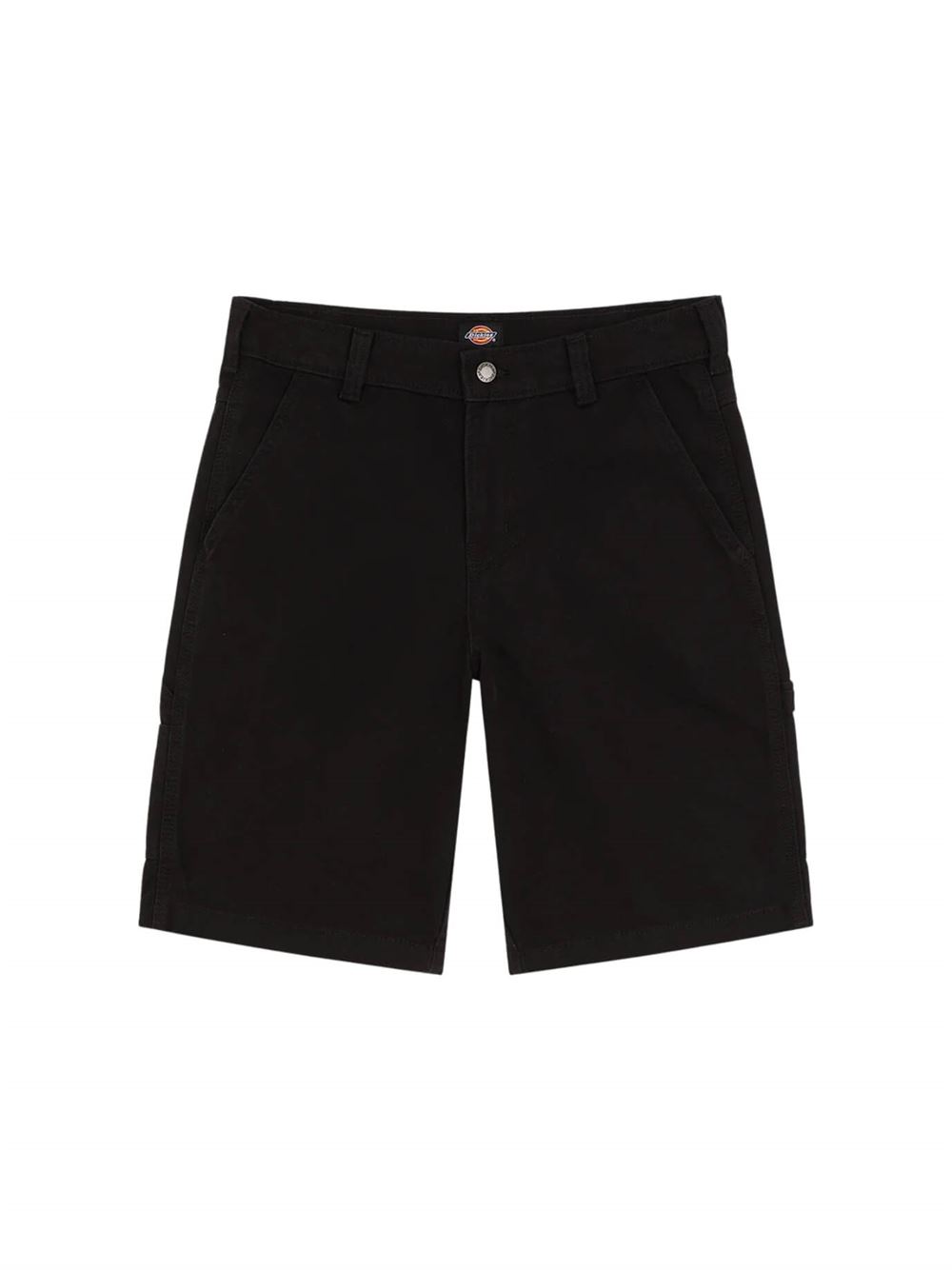 Dickies Shorts Carpenter in Canvas 11-Inch Nero