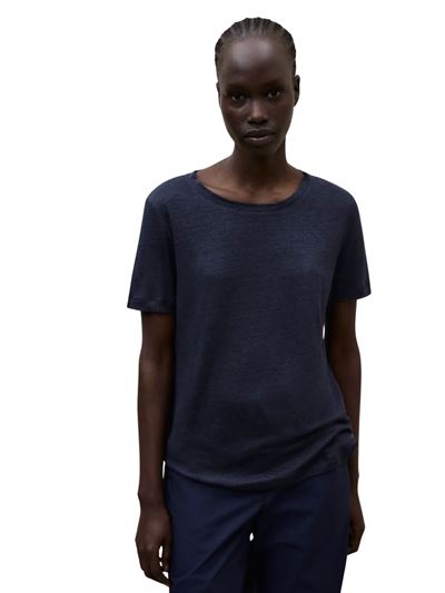 Ecoalf T-shirt Lane Blu Frontale