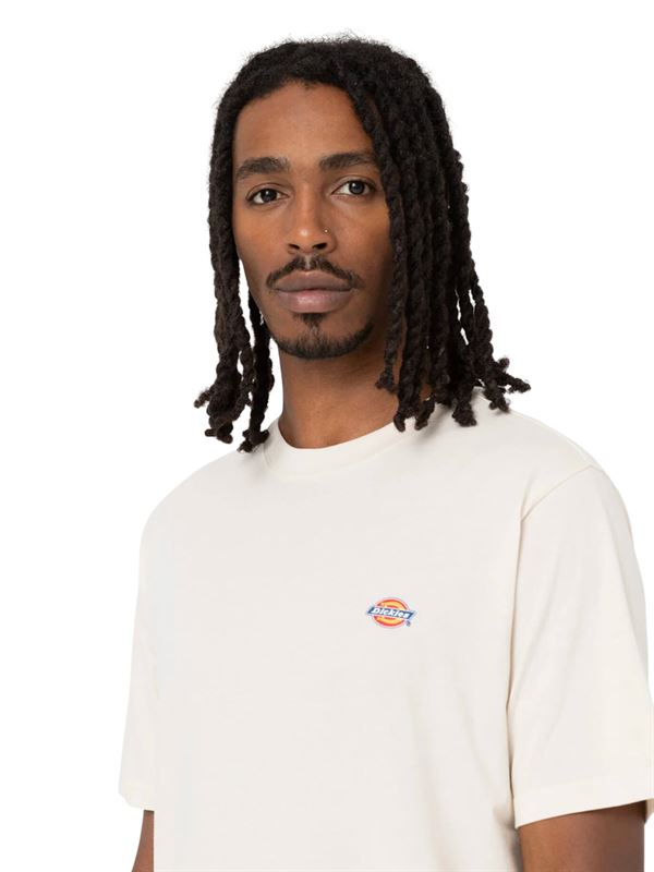 Dickies T-shirt Mapleton Lightweight Grigio Spuma Dettaglio